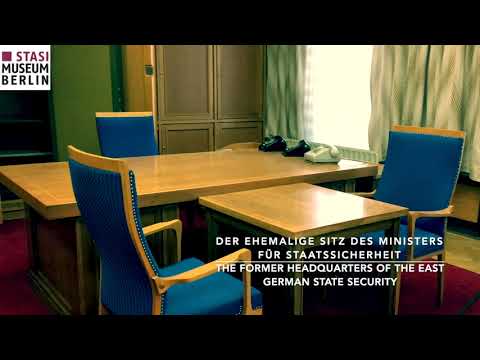 Das Stasimuseum im Haus 1 der Zentrale des Ministeriums für Staatssicherheit der DDR in Berlin