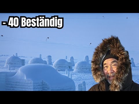 Wie Inuts in 2 Stunden ein Echtes Inuit-Iglu Bauen.