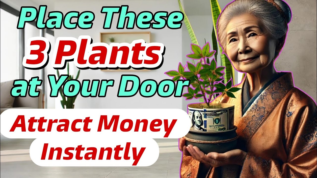 The Fortune Plant: Have these 3 PLANTS in your Home And MONEY WILL COME TO YOU | Buddhist Teachings
