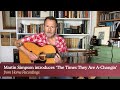 Martin Simpson intros 'Times They Are A' Changin' from Home Recordings (on his Martin 00018 guitar)