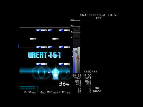 【BMS】★22? Stab the sword of justice [EXT] HARD CLEAR