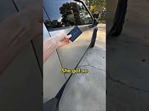 She Found a Tesla Key #shorts