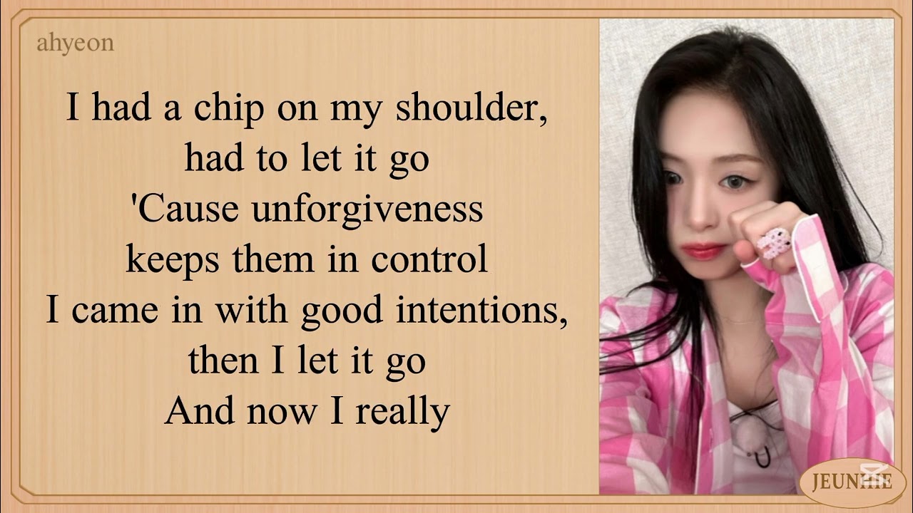 AHYEON Monster Easy Lyrics