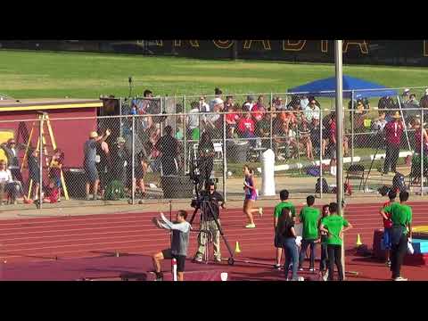 K Schilz - Para 400m at Arcadia Invitational 4-7-18