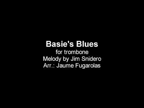 Basie's Blues - Backing track for trombone - Jim Snidero - Arr.: Jaume Fugarolas