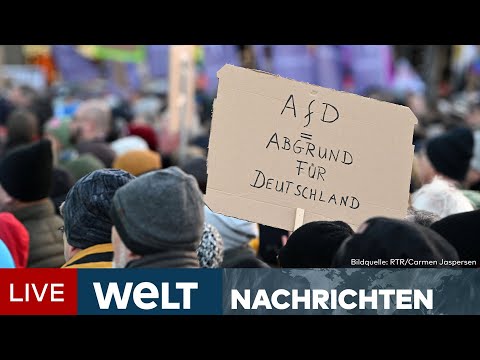 DEUTSCHLAND: Zehntausende setzen Zeichen gegen Rechts & Bauern rollen wieder durch Berlin | Stream