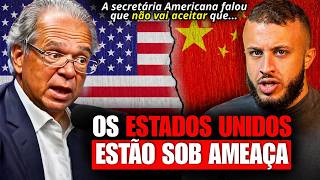 PAULO GUEDES EXPÕE O PLANO AMERICANO CONTRA A CHINA PARA RETOMAR O CONTROLE ECONÔMICO GLOBAL