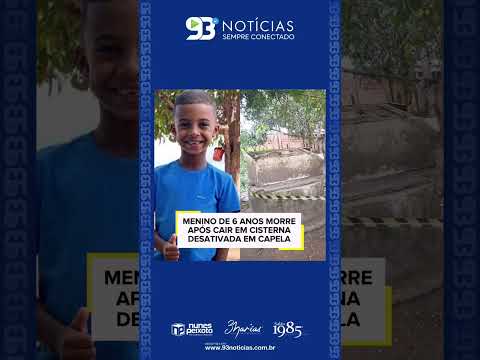 💔 CRIANÇA DE 6 ANOS MORRE APÓS ACIDENTE EM CISTERNA NO INTERIOR DE SERGIPE