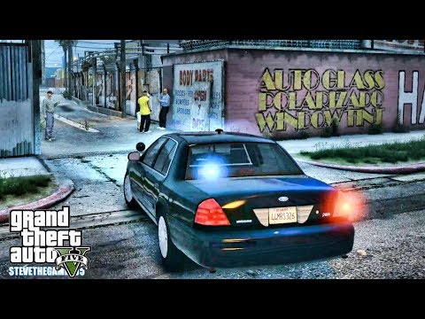 GTA 5 MODS LSPDFR 0.4.1 - GANG UNIT PATROL!!! (GTA 5 REAL LIFE PC MOD)