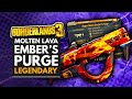 BORDERLANDS 3 | Molten Lava 'Ember's Purge' Legendary SMG Weapon Guide - Moxxi's Heist DLC 1