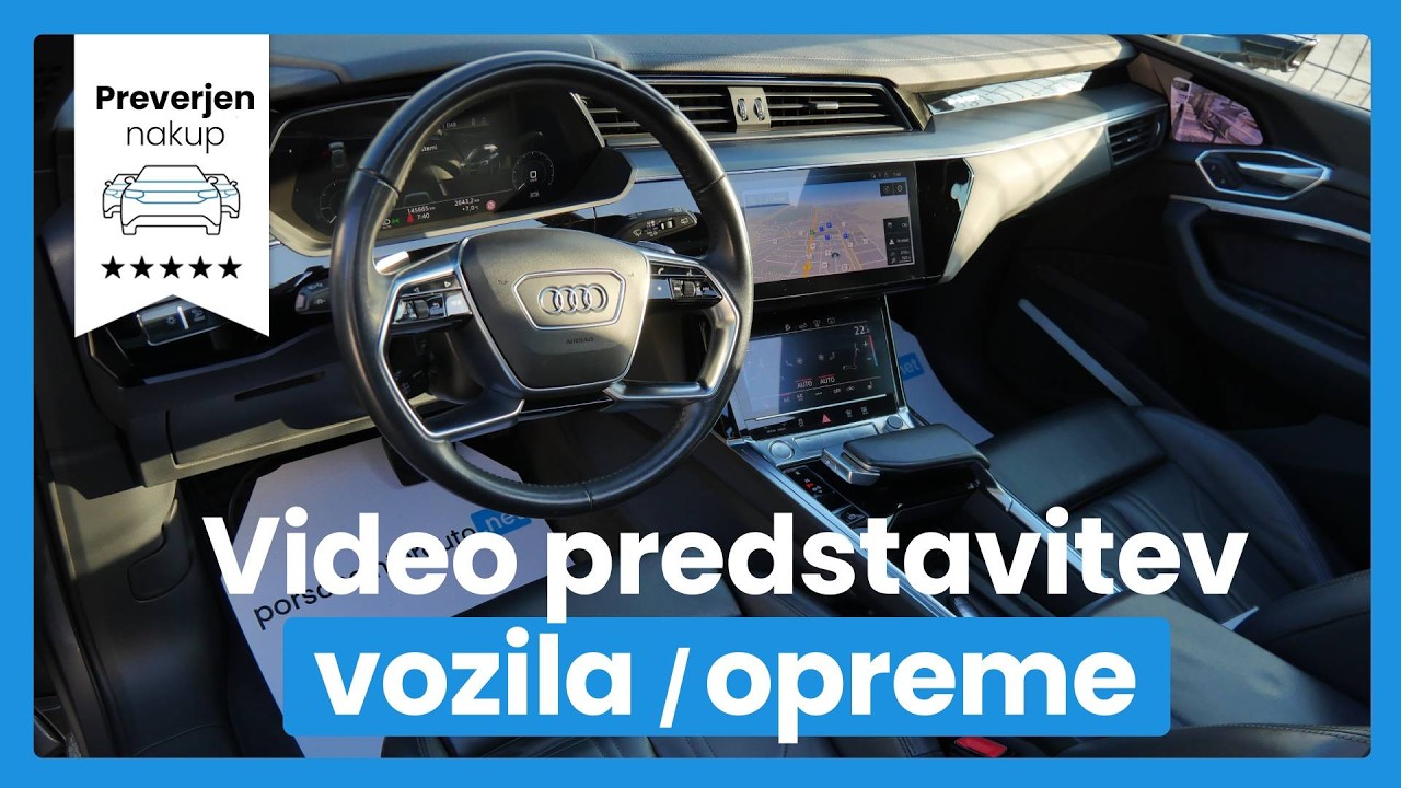 Audi e-tron 55 quattro Advanced - SLOVENSKO VOZILO - PANORAMA