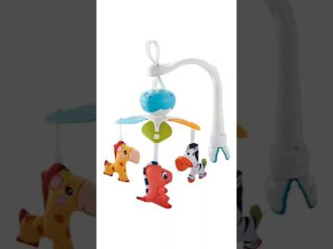 Movil Cunero Musical Giratorio Multicolor