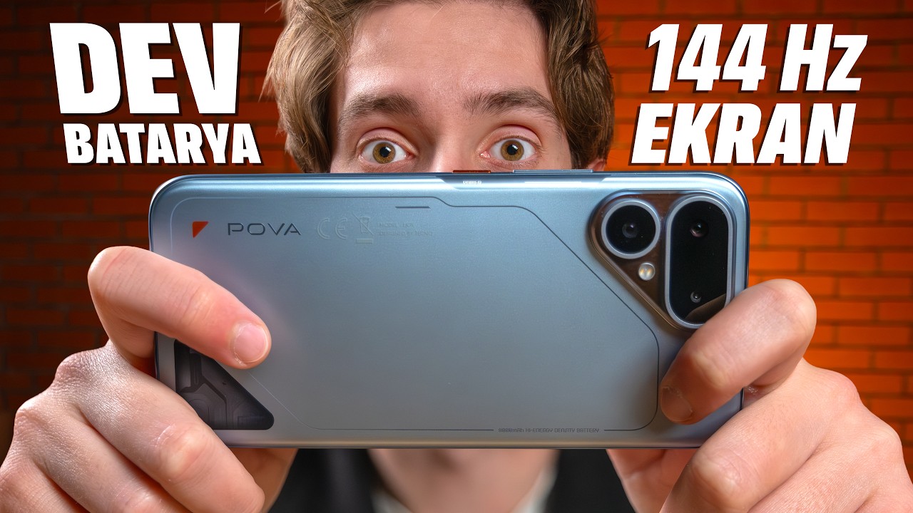 8.000 mAh Bataryalı Telefon: TECNO POVA Curve 2 5G İnceleme
