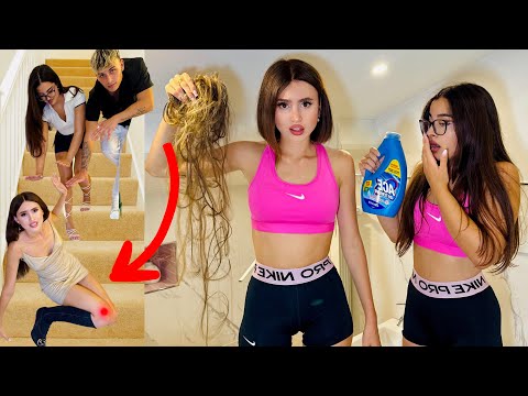 MIA CUGINA MI HA MESSO il DETERSIVO SUI CAPELLI e MI HANNO BUTTATO GIÙ dalla SCALA per AMORE!!💔