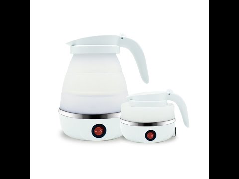Silicon foldable electric kettle, for personal, capacity(lit...