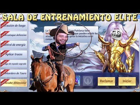 SALA DE ENTRENAMIENTO ELITE! GUIA CON BLOOPERS :D Saint Seiya Awakening: KotZ