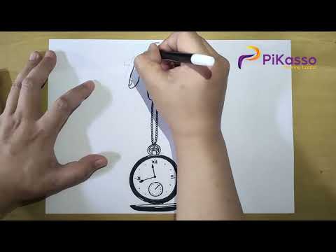 Pocket Watch Drawing