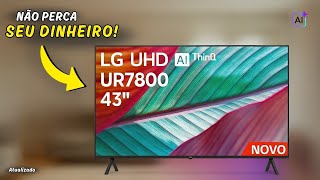 ✅[CUIDADO]✅ 5 Coisas Sobre a TV LG UR7800 QUE VOCÊ PRECISA SABER | TV 43 POLEGADAS BOA E BARATA