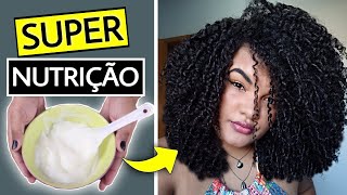NUTRIÇÃO CAPILAR CASEIRA PARA CABELOS RESSECADOS