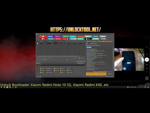 Unlock Bootloader Xiaomi MTK Redmi Note 10 5G  Redmi Note 10 Pro 5G Xiaomi K40 Gaming  By UnlockTool