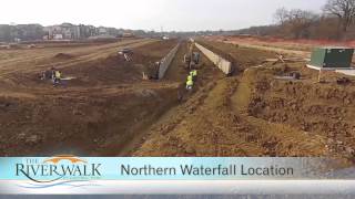 Aerial Video Tour of Construction - River Walk Development
