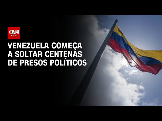 Venezuela começa a soltar centenas de presos políticos como um esforço pela paz | LIVE CNN