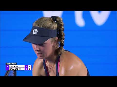 WTA | MONTERREY - MATCH HIGHLIGHTS - QF - MAGDALENA FRECH V EMMA NAVARRO