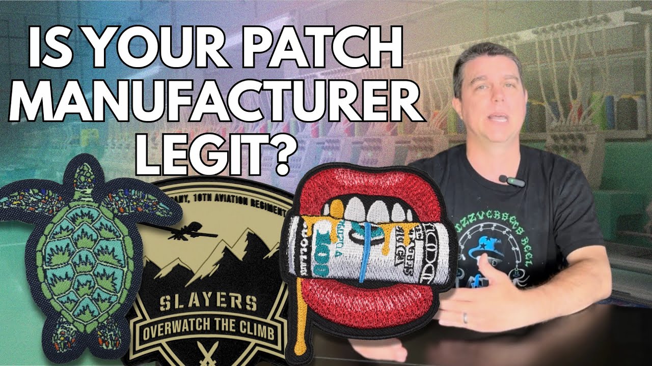 Ordering Custom Patches? 🚨 Don’t Get Scammed — How to Spot a Legit Patch Factory