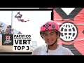Pacifico Women’s Skateboard Vert: TOP 3 | X Games California 2023