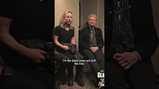 Tommy Shaw tells a funny story about leather pants. #shorts