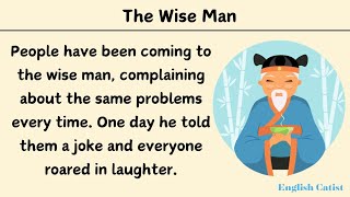 Improve your English with stories_English Stories with Subtitle_The Wise Man #englishstories 🇬🇧