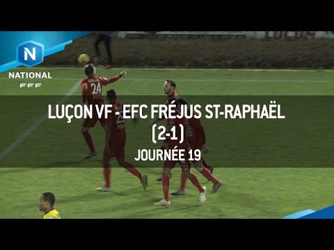 J19 : Luçon VF - EFC Fréjus St-Raphaël (2-1), le résumé.