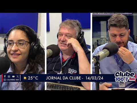 Jornal da Clube - 14/03/24 - Edição da Manhã