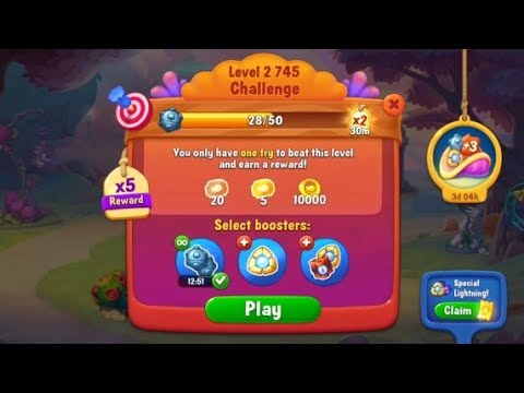 Fishdom I Level 2745 I Challenge Level