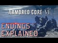 Armored Core 6 All Endings Explained Story And Lore