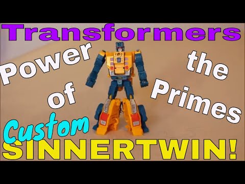 Transformers Power of the Primes Custom Decepticon Sinnertwin Toy - GotBot True Review NUMBER 418