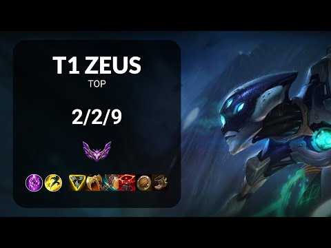 T1 Zeus Camille vs Han Kingen Corki TOP - KR  Patch 14.16