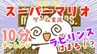 【ゲーム実況】スーパーマリオ10分クリアチャレンジ　Fall into a labyrinth