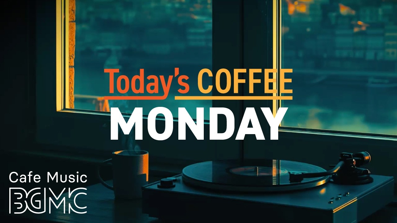 Summer Morning Jazz Relaxing Music - Slow Cafe Jazz & Smooth Bossa Nova for a Calm Monday