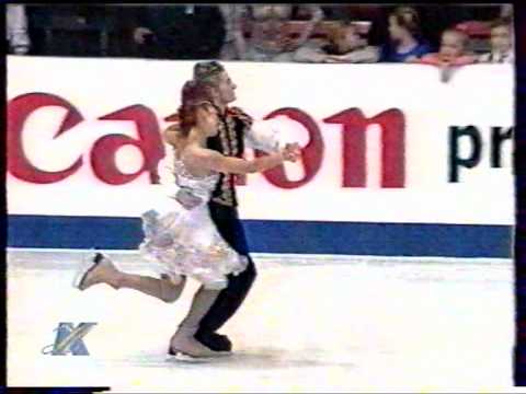 Marina Anissina - Gwendal Peizerat European 1999 OD + marks