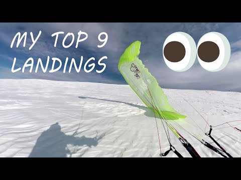 MY TOP 9 EYE-OPENING LANDINGS // over 10 years of paragliding career