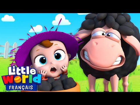 Baa Baa Mouton Noir | Comptines pour les tout-petits | Little World Français