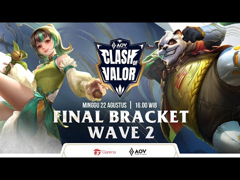 Clash of Valor (COV) 2021 Winter Final Wave 2 | Garena AOV Indonesia