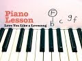 Love You Like a Love Song - Piano Lesson ...