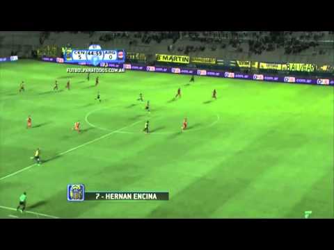 Gol de Encina. Central 5 - Argentinos 0. Semifinal. Copa Argentina. FPT