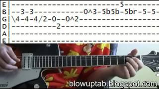 Soundgarden Blow Up the Outside World Guitar Lesson Chords Tab & Solo Tutorial