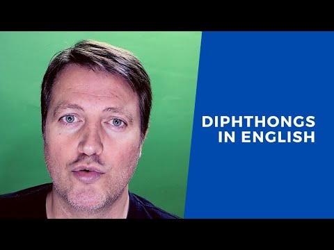 How to pronounce diphthongs | Learn English