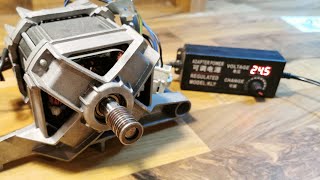 How to Wiring Universal Washing machine motor to DC