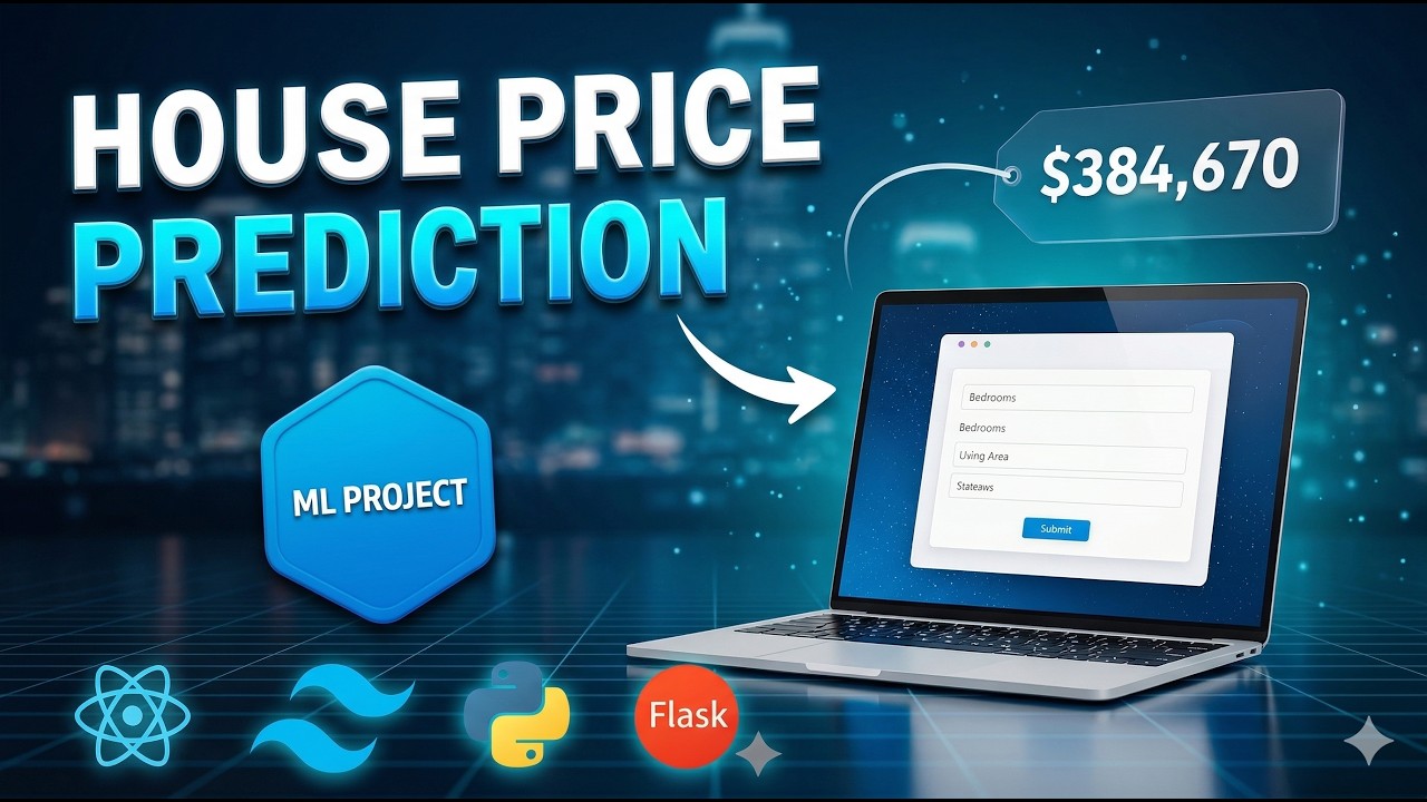 Building a House Price Prediction Web App | React, Flask & Machine Learning