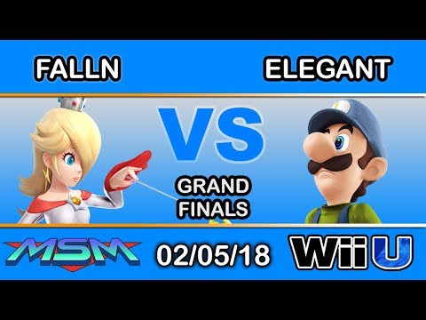 MSM 132 - falln (Rosalina Vs. BSD | Elegant (Luigi) Grand Finals - Smash 4